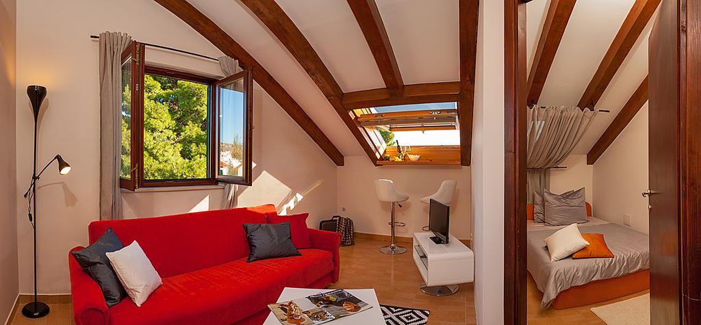 Villa Croatica Apartments Zaboric Exteriör bild